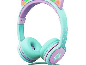 FosPower Casque pour enfants avec oreilles de