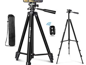 Trépied de téléphone UBeesize 60" avec sac