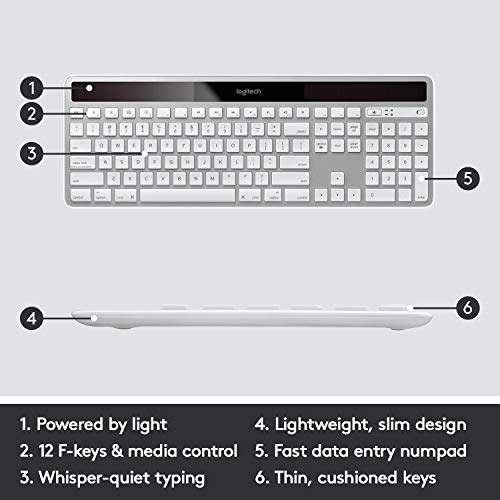 Clavier solaire sans fil Logitech K750 pour-3