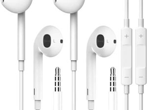 Lot de 2 écouteurs Apple [certifiés Apple
