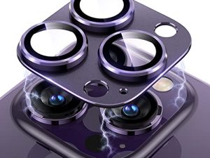Uyiton Protecteur d'objectif d'appareil photo pour iPhone