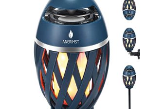 ANERIMST Décorations de Noël LED Flamme Lumière