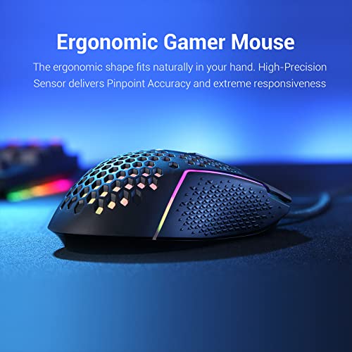 Redragon M987 Souris de jeu en nid-5