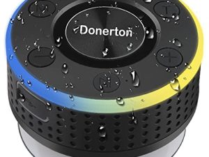 Donerton Haut-parleur de douche Bluetooth