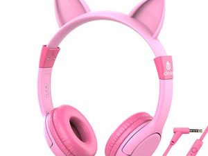 iClever HS01 Casque pour enfants avec micro