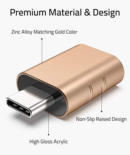 Syntech Adaptateur USB C vers USB [Lot-3