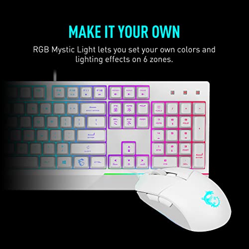 Clavier de jeu MSI Vigor rétroéclairé RVB-5