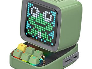 Divoom Ditoo Programmable Pixel Art LED-Bluetooth-Haut-parleur Affichage-Horloge