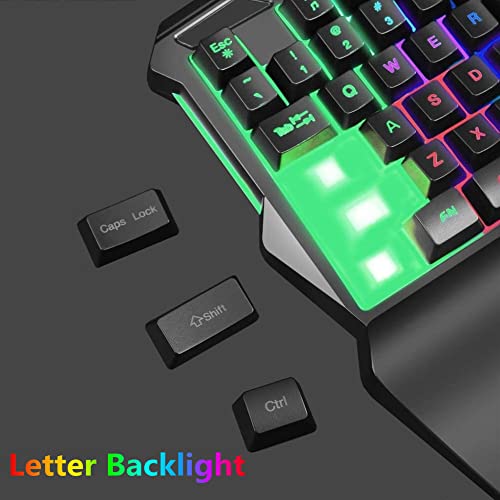 Clavier et souris de jeu RVB à-4