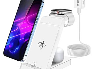 Station de charge 3 en 1 pour