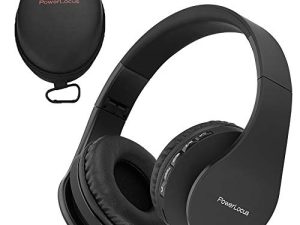 Casque stéréo pliable sans fil Bluetooth PowerLocus