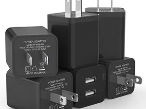 Lot de 6 chargeurs muraux USB iGENJUN