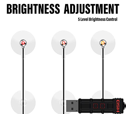 Hipshotdot PRO Red/Green/Yellow Brightness Control Dot LED-3