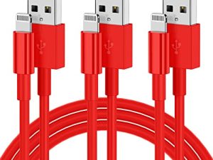 Lot de 3 [Certifié Apple MFi] Câble