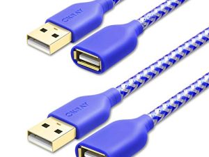 OKRAY Lot de 2 câbles d'extension USB