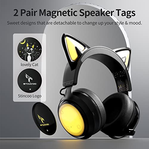 SOMIC GS510 Cat Ear Headset Casque de-4