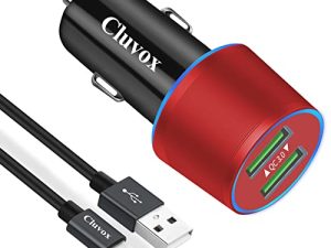 Chargeur de voiture rapide USB C