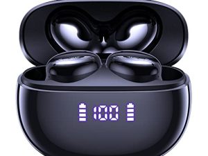CAPOXO Écouteurs sans fil Bluetooth 50 heures