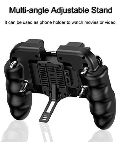Manette de jeu mobile à 4 déclencheurs-5