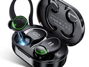 AOTONOK Écouteurs sans fil Bluetooth 5.3 stéréo