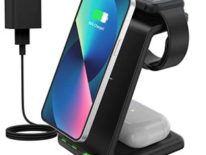 Station de charge sans fil pour Apple