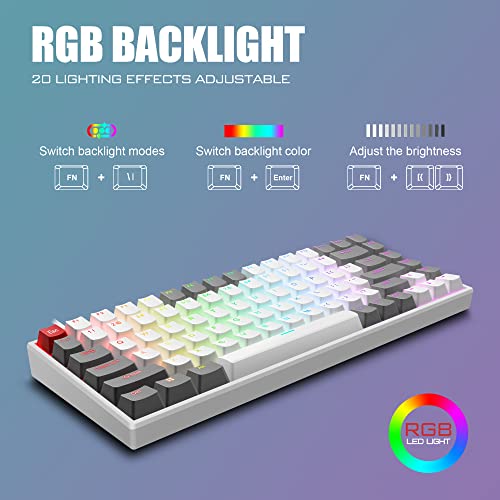 Clavier de jeu mécanique RedThunder K84