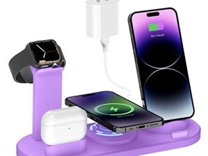Chargeur sans fil 4 en 1 Station