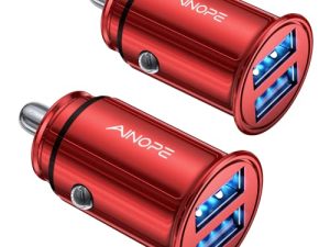 AINOPE Lot de 2 mini chargeurs de