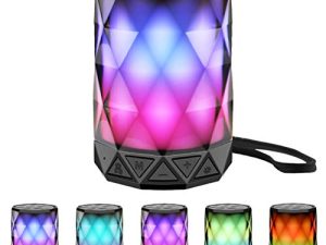 LFS Haut-parleurs Bluetooth portables LED avec lumières