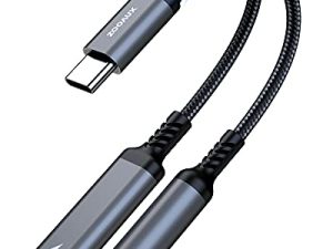 ZOOAUX Adaptateur USB C vers 3