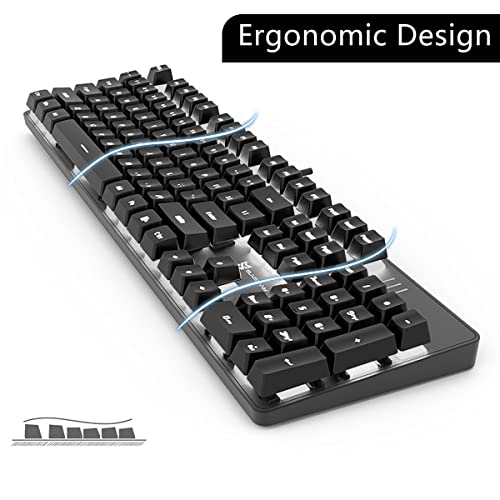 Merdia Clavier Mécanique Clavier Gaming avec Interrupteur-4