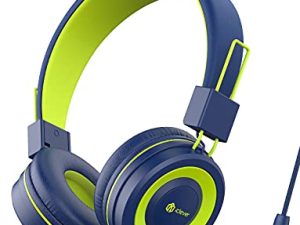 iClever Casque pour Enfants avec Microphone -