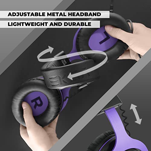 EKSA E900 Casque de jeu avec microphone-3