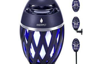 ANERIMST Décorations de Noël LED Flamme Lumière