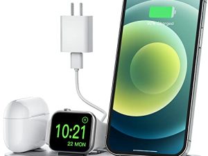 CEREECOO Station de charge portable 3 en