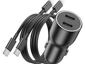 Chargeur de voiture rapide pour iPhone [certifié
