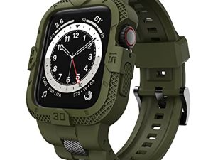 GELISHI Compatible pour Apple Watch Band 45mm