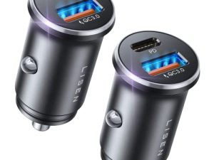 Lot de 2 chargeurs de voiture USB