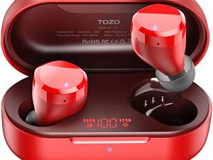 TOZO T12 Écouteurs sans fil Bluetooth Écouteurs