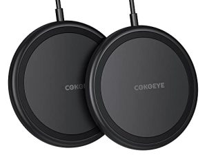 Chargeur sans fil 2-Pack certifié Qi 10W