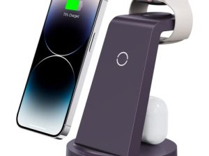 Station de charge 3 en 1 pour