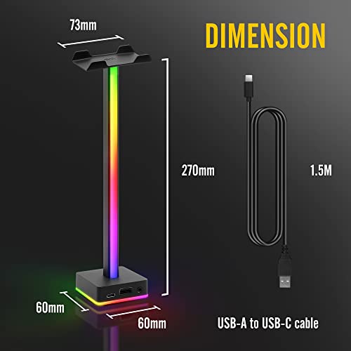 EZDIY-FAB Barre lumineuse LED USB Support pour-5
