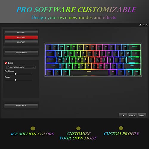 Clavier mécanique 60 % – Clavier de-5