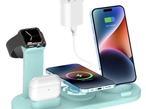 Chargeur sans fil 4 en 1 Station