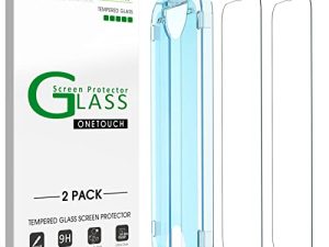 amFilm OneTouch Compatible avec iPhone 14/iPhone 13/iPhone