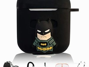 Batman Étui en silicone mignon dessin animé