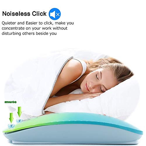 Souris Bluetooth rechargeable pour MacBook Pro/MacBook Air/iPad