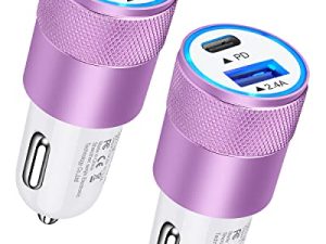 Chargeur de voiture USB C