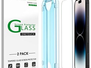 amFilm OneTouch Compatible avec iPhone 14 Pro