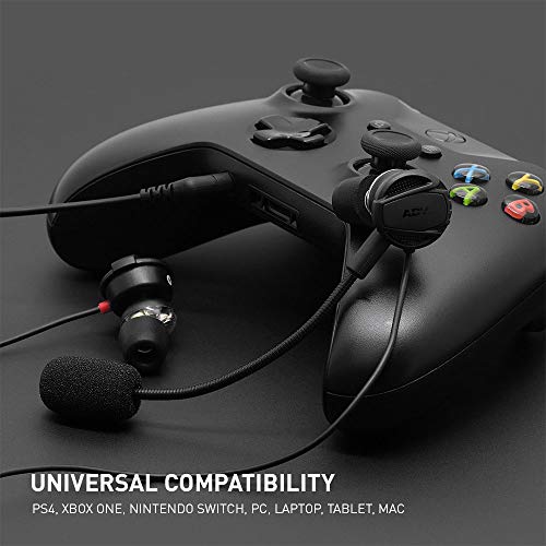 ADV. NSMO 3D 3-Driver Gaming Earbuds Headset-3